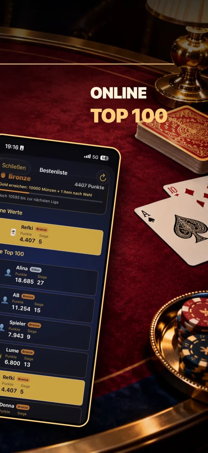 Zhol: Online Top 100